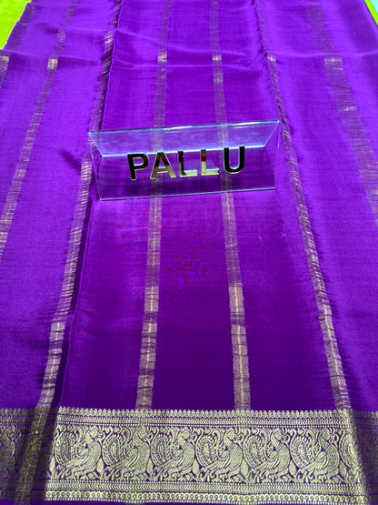 Pure Mysore Silk Saree.