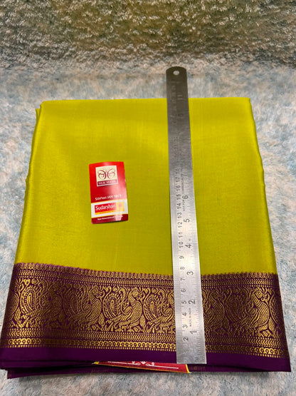 Pure Mysore Silk Saree.