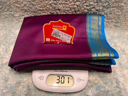 Pure Mysore Silk Saree ( 60 Grams )
