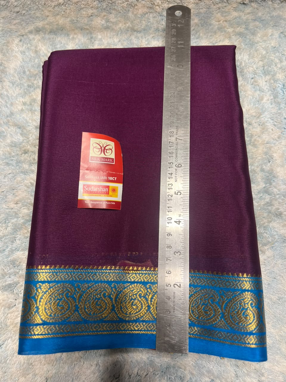 Pure Mysore Silk Saree ( 60 Grams )