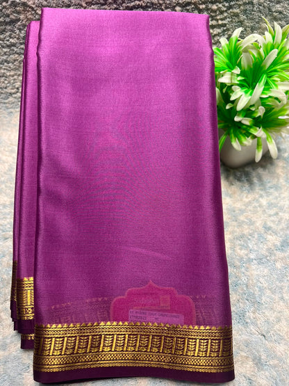 Pure Mysore Silk Saree ( 60 Grams )