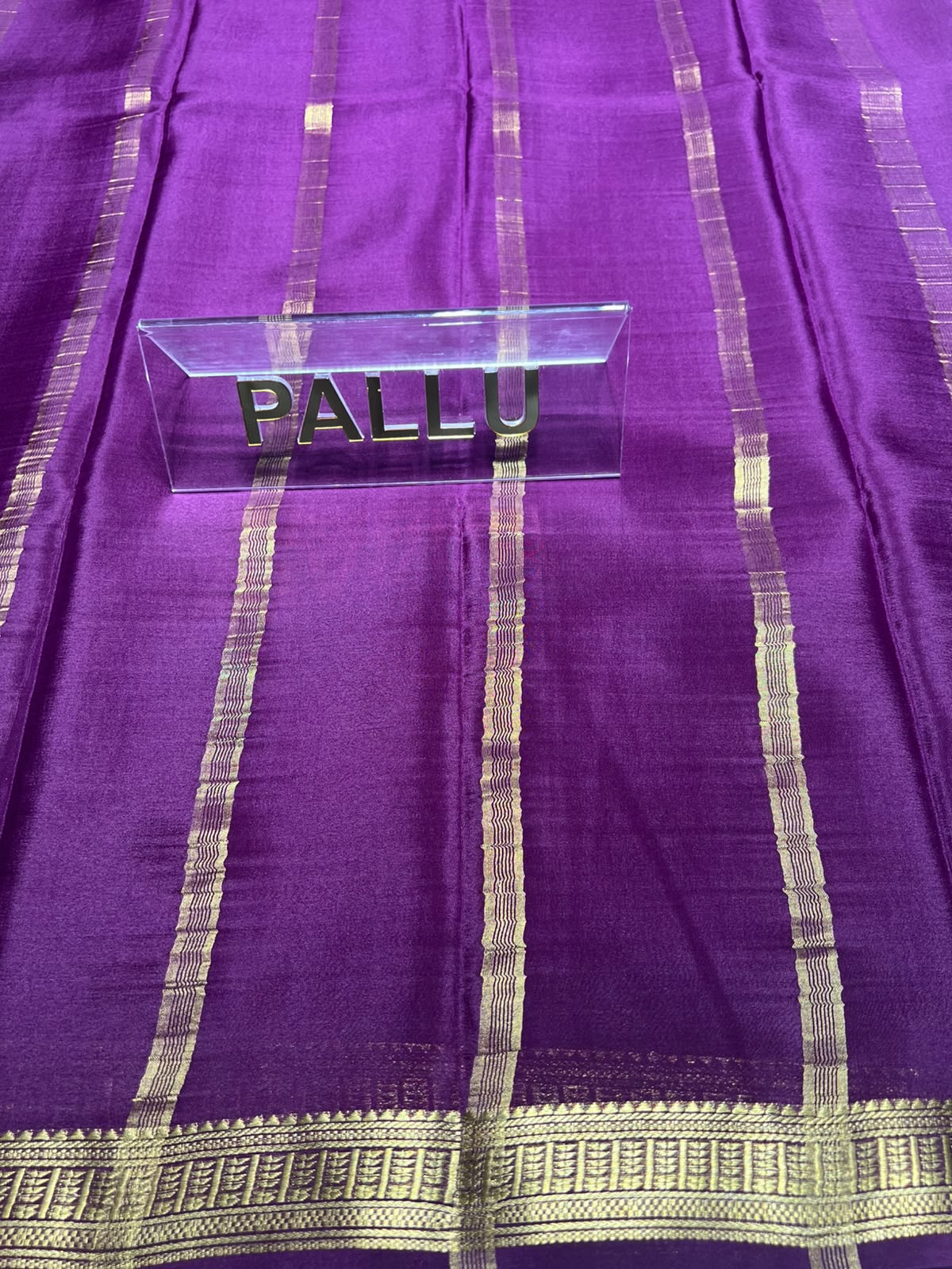 Pure Mysore Silk Saree ( 60 Grams )