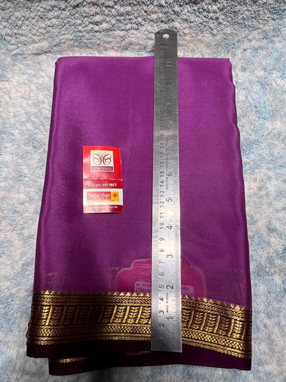 Pure Mysore Silk Saree ( 60 Grams )