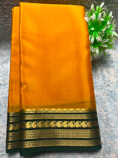 Pure Mysore Silk Saree ( 60 Grams )