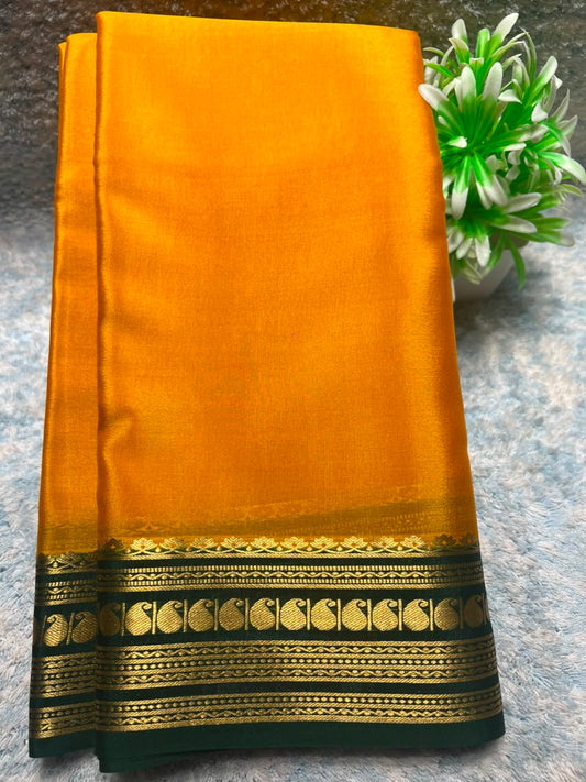 Pure Mysore Silk Saree ( 60 Grams )