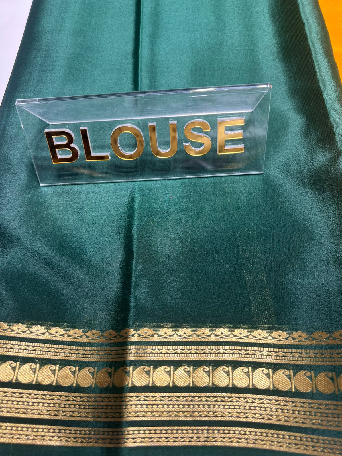 Pure Mysore Silk Saree ( 60 Grams )