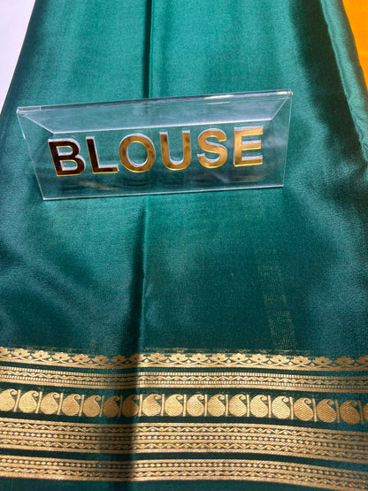 Pure Mysore Silk Saree ( 60 Grams )