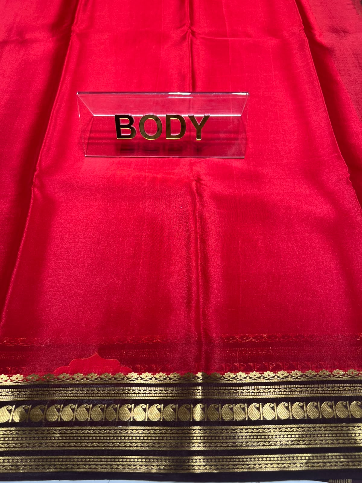 Pure Mysore Silk Saree ( 60 Grams )
