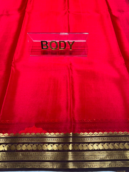 Pure Mysore Silk Saree ( 60 Grams )