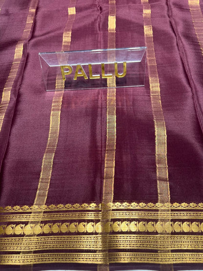 Pure Mysore Silk Saree ( 60 Grams )