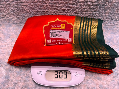 Pure Mysore Silk Saree ( 60 Grams )