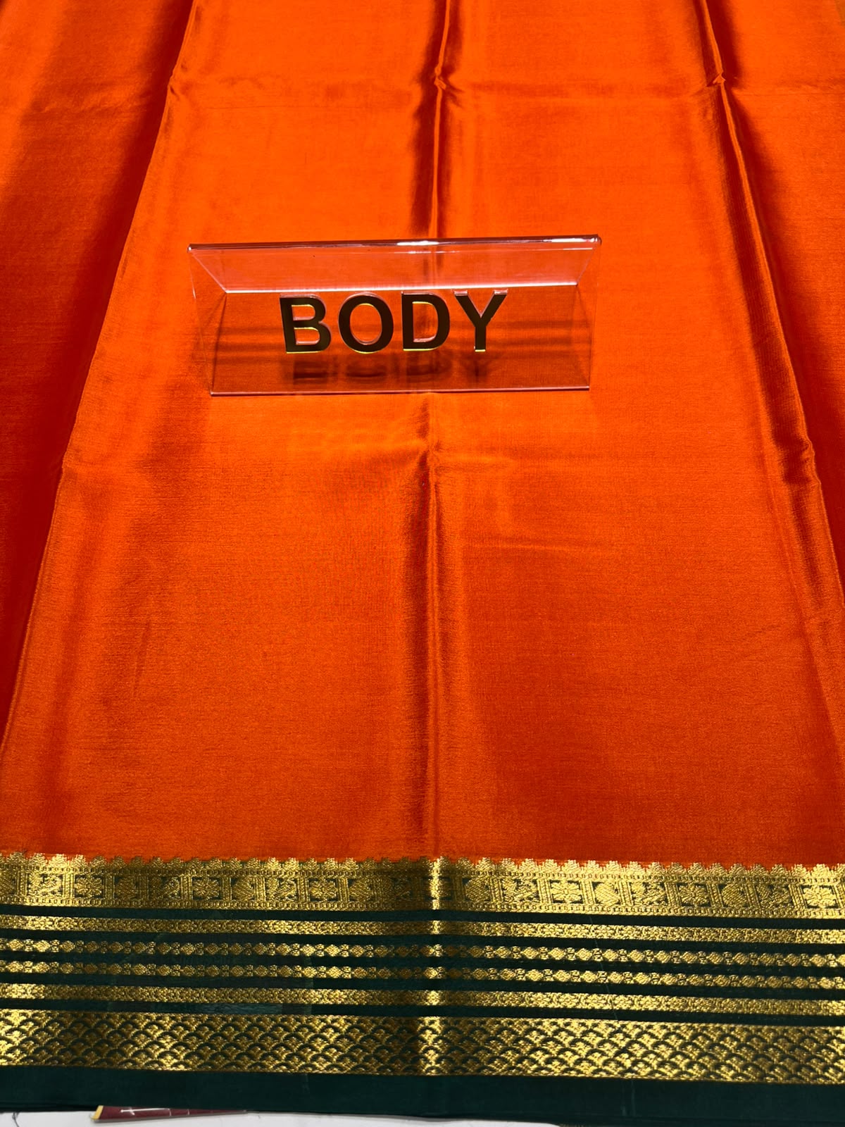 Pure Mysore Silk Saree ( 60 Grams )