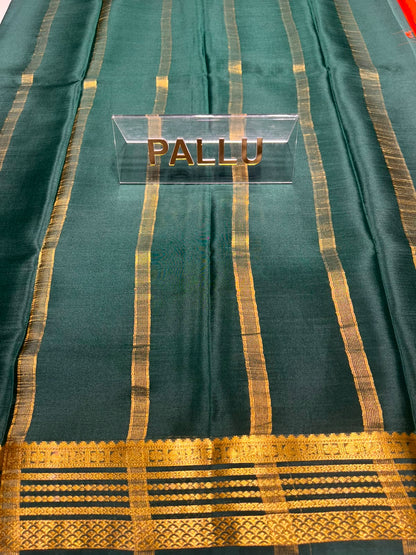 Pure Mysore Silk Saree ( 60 Grams )