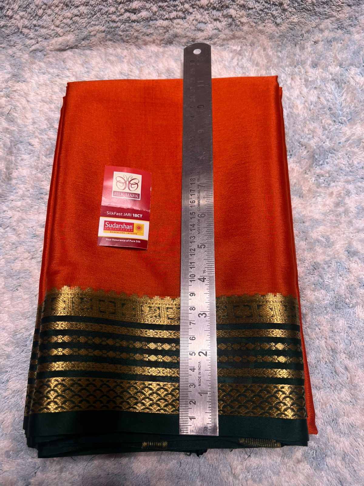 Pure Mysore Silk Saree ( 60 Grams )