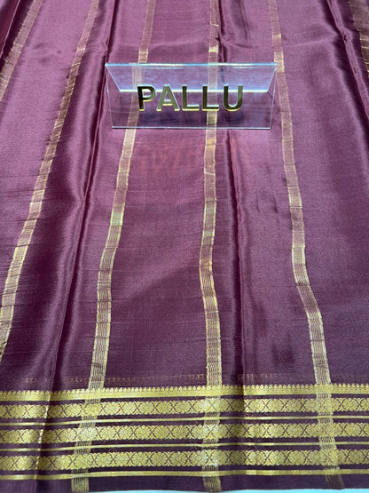 Pure Mysore Silk Saree ( 60 Grams )