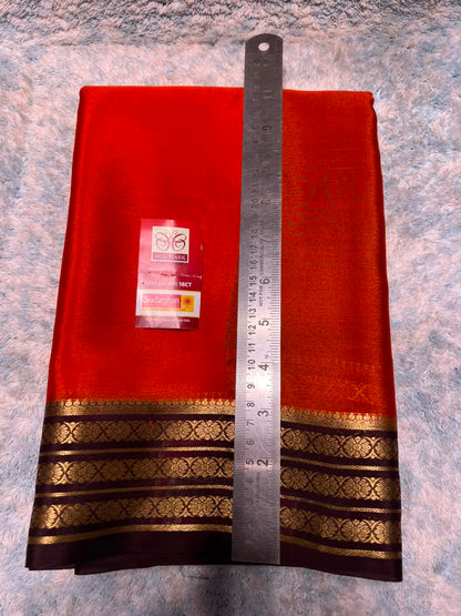 Pure Mysore Silk Saree ( 60 Grams )