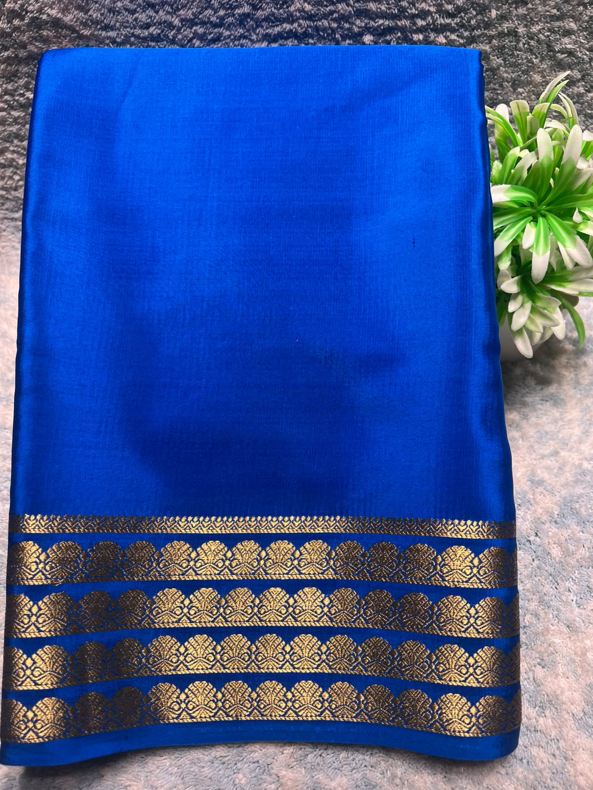 Pure Mysore Silk Saree.