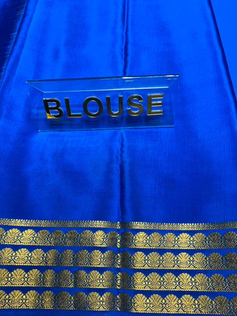 Pure Mysore Silk Saree.