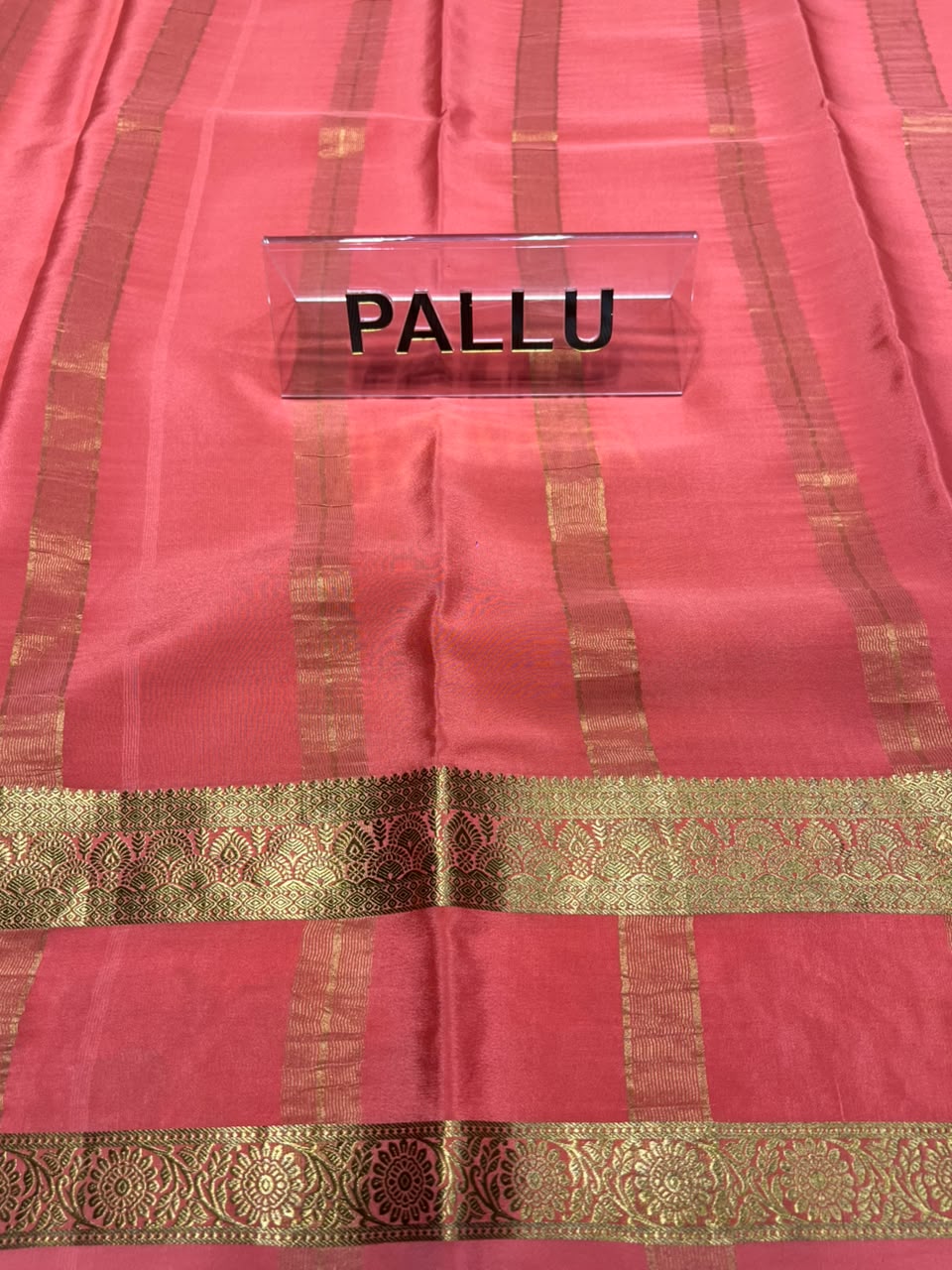 Pure Mysore Silk Saree.