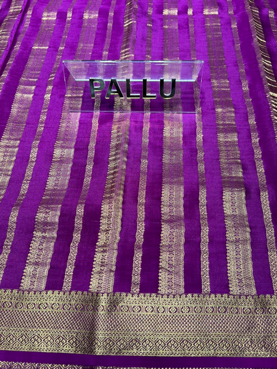 Pure Mysore Silk Saree.