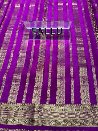 Pure Mysore Silk Saree.