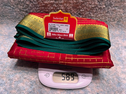 Pure Mysore Silk Saree.