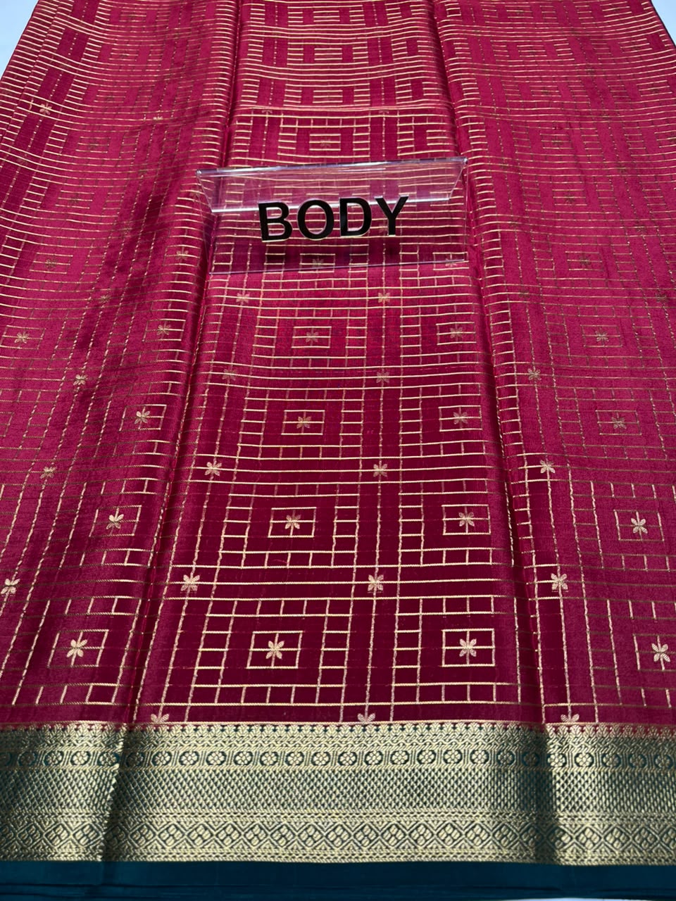 Pure Mysore Silk Saree.