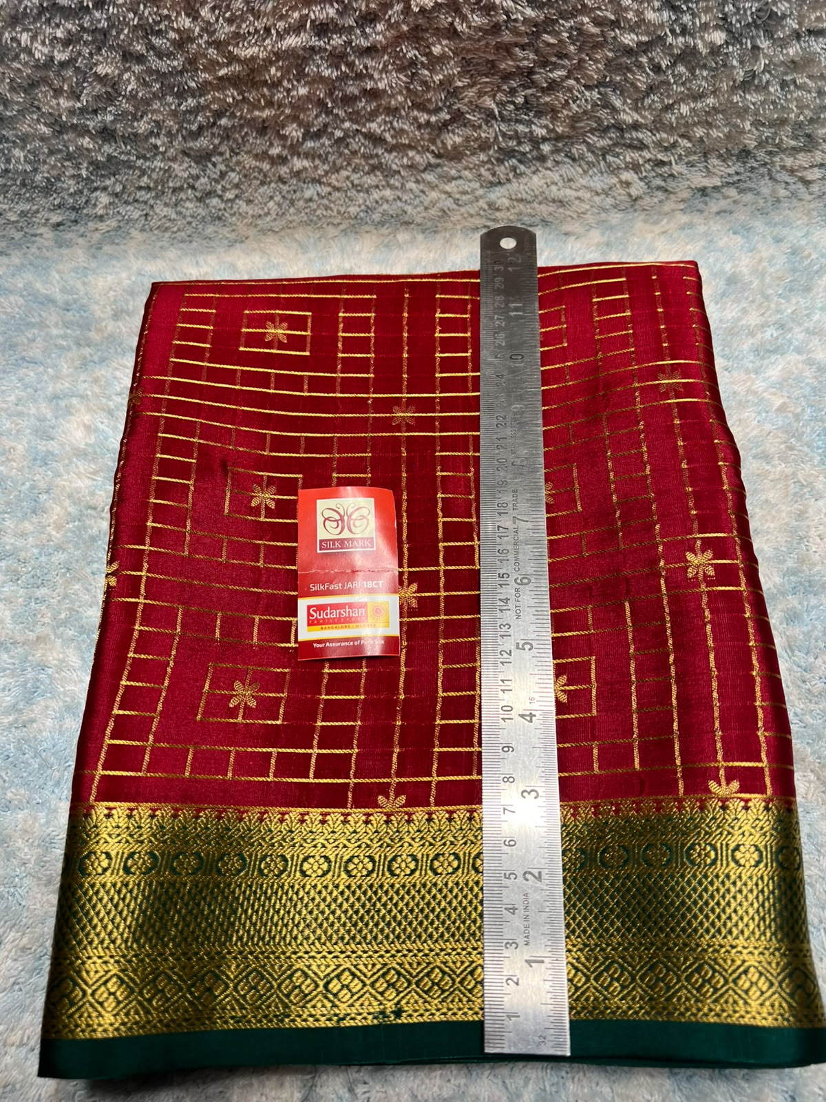 Pure Mysore Silk Saree.
