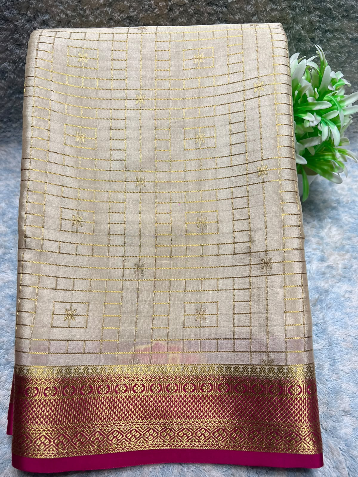 Pure Mysore Silk Saree.
