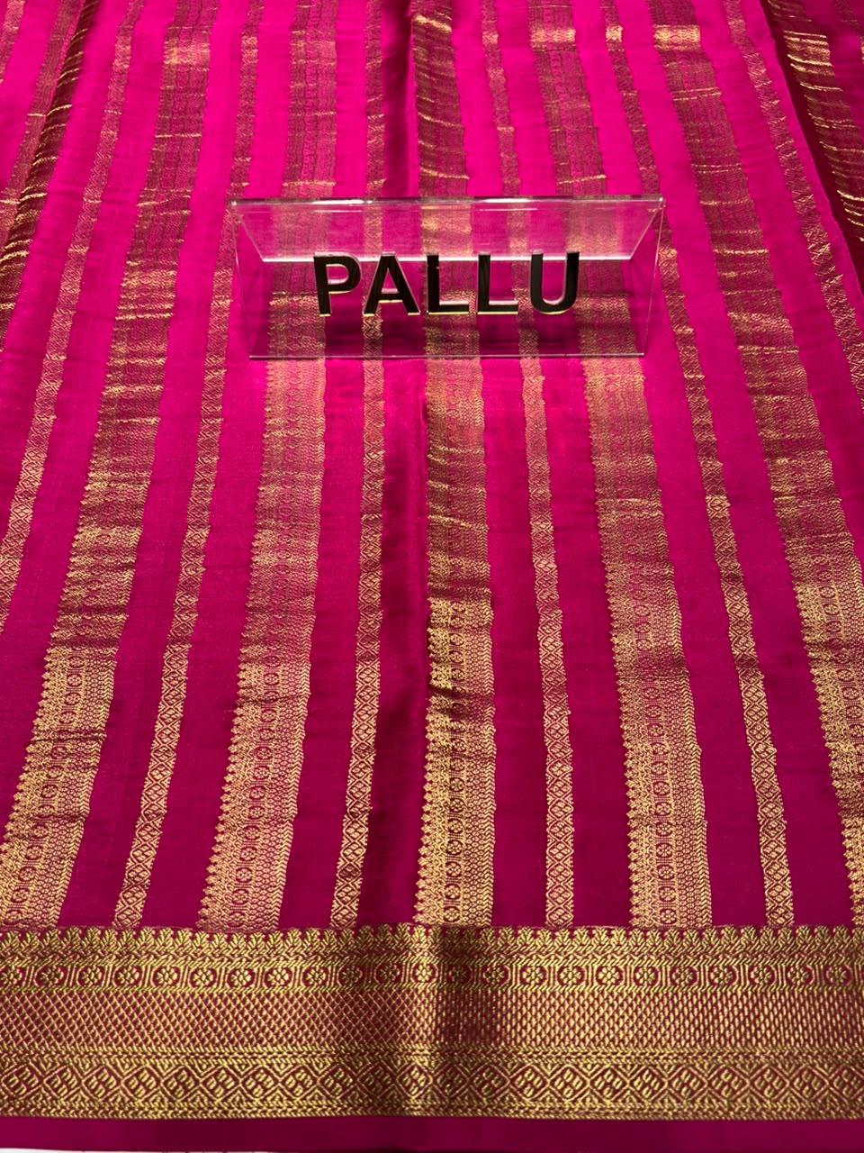 Pure Mysore Silk Saree.