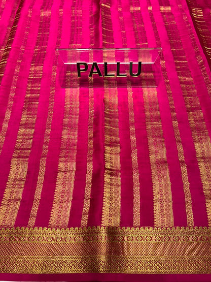 Pure Mysore Silk Saree.