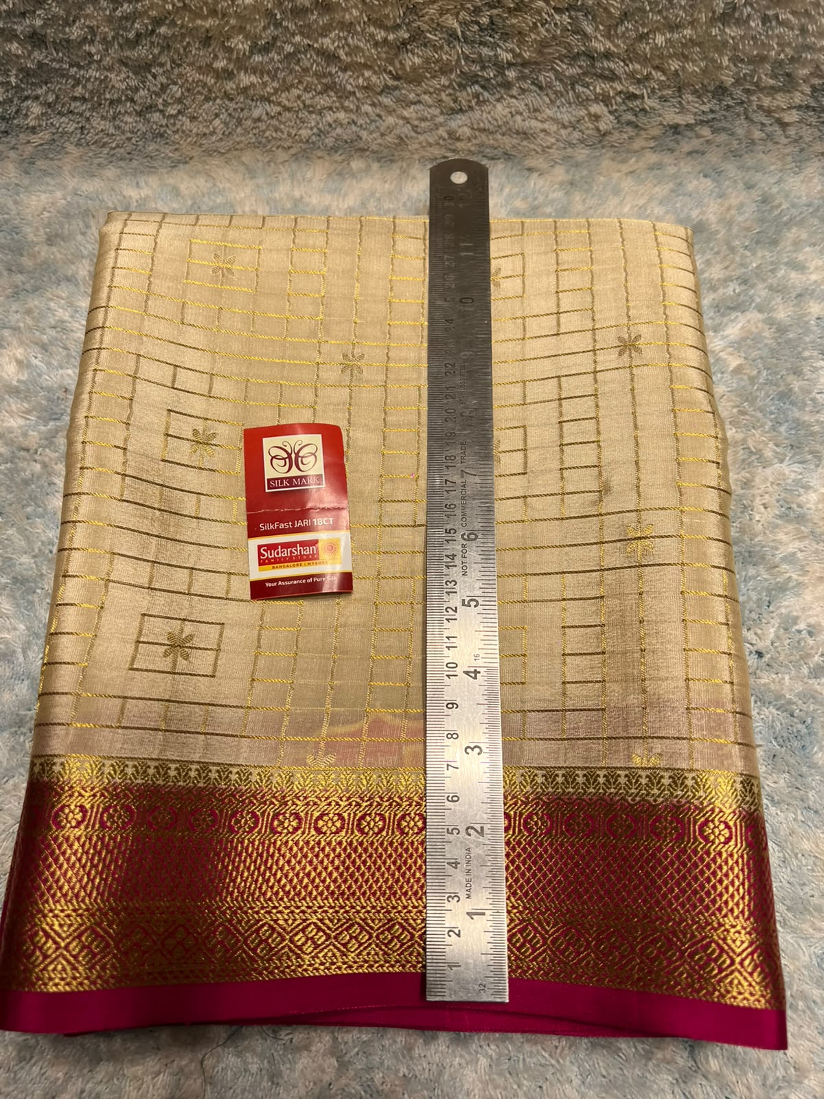 Pure Mysore Silk Saree.