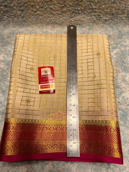 Pure Mysore Silk Saree.