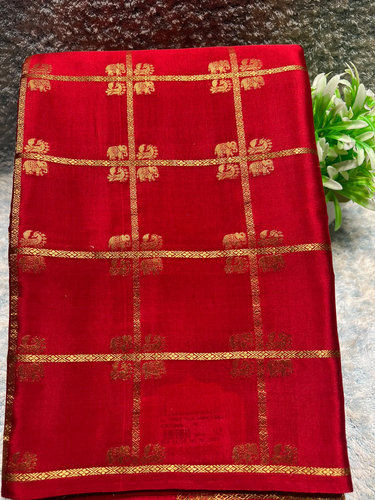 Pure Mysore Silk Saree.