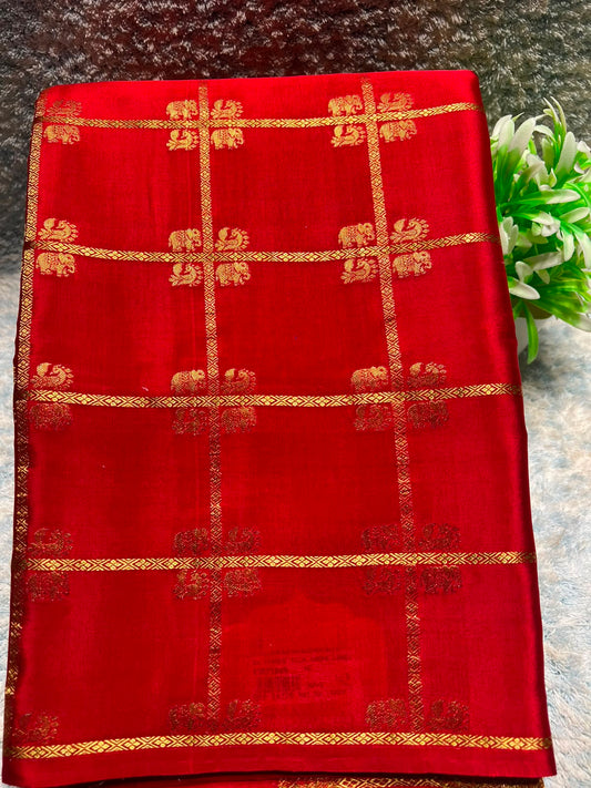 Pure Mysore Silk Saree.