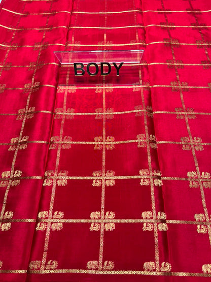 Pure Mysore Silk Saree.