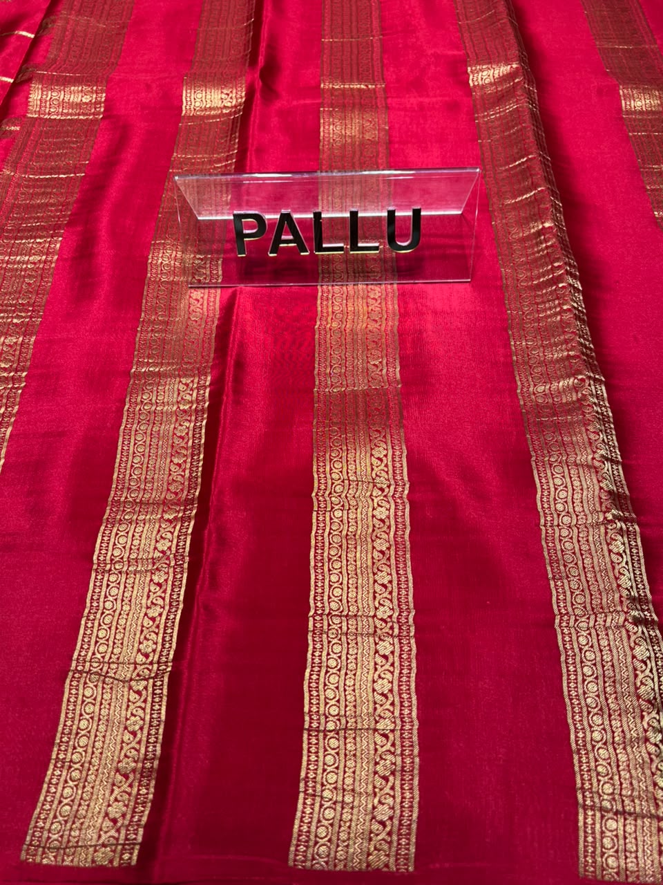 Pure Mysore Silk Saree.