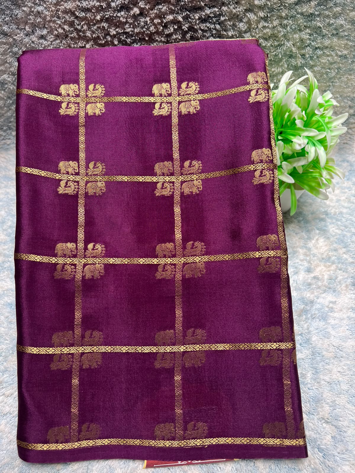 Pure Mysore Silk Saree.