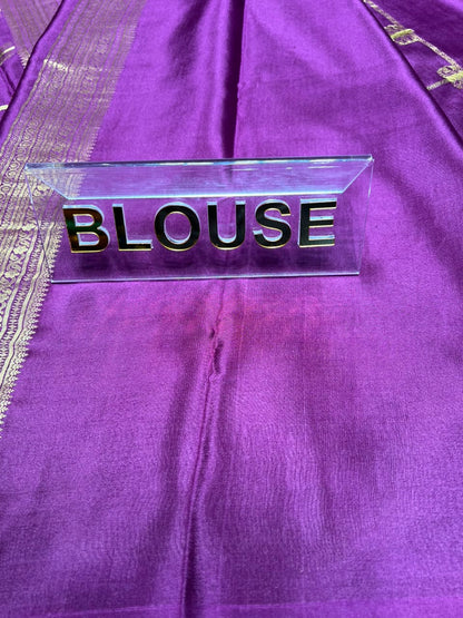 Pure Mysore Silk Saree.