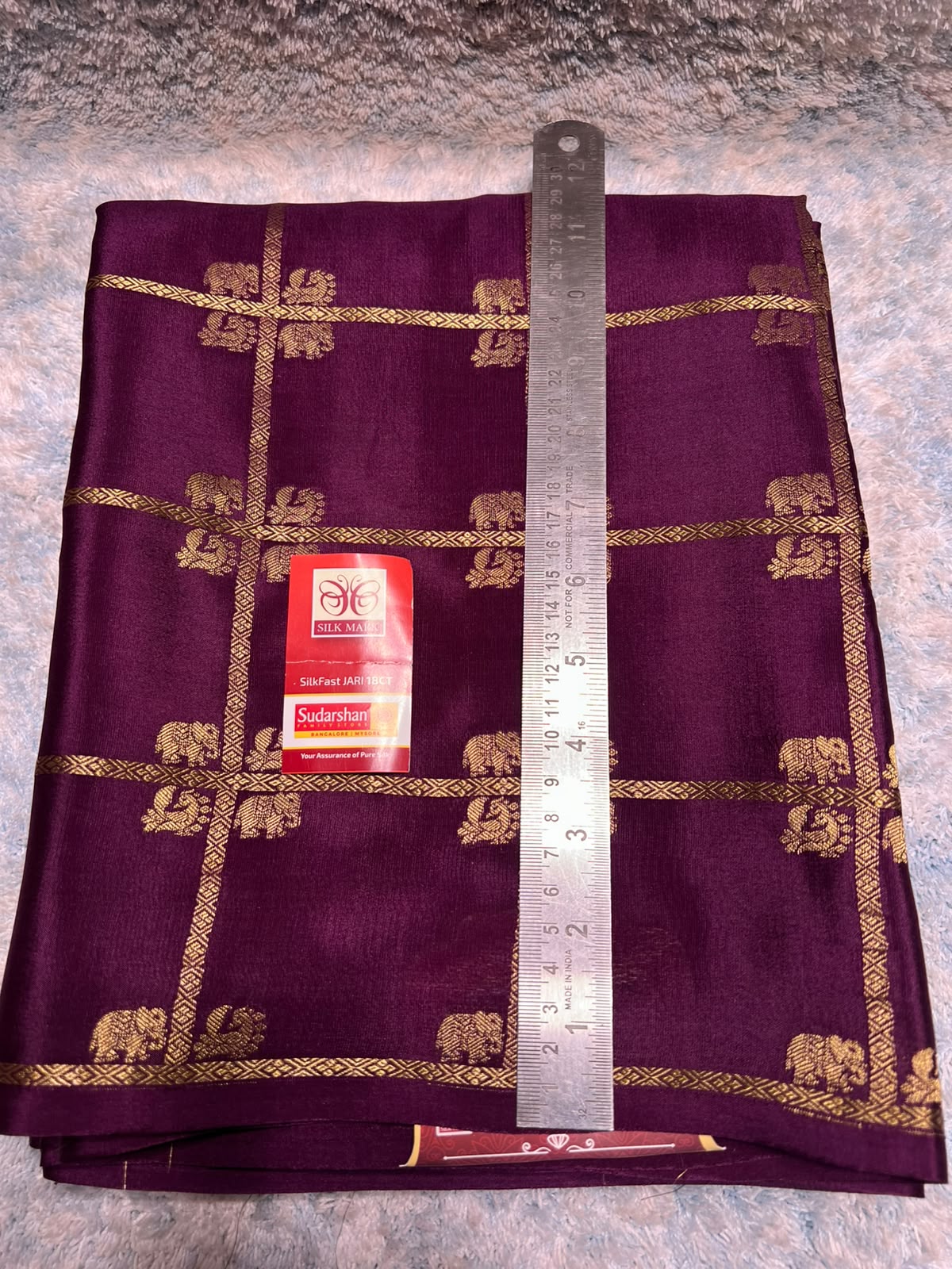 Pure Mysore Silk Saree.