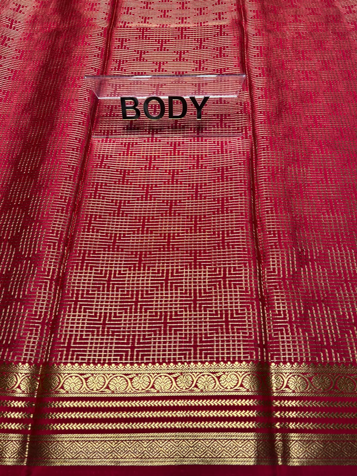 Pure Mysore Silk Saree.