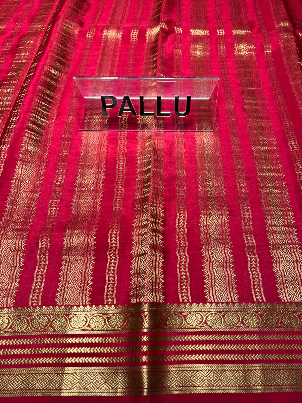 Pure Mysore Silk Saree.