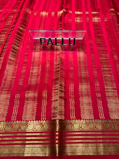 Pure Mysore Silk Saree.