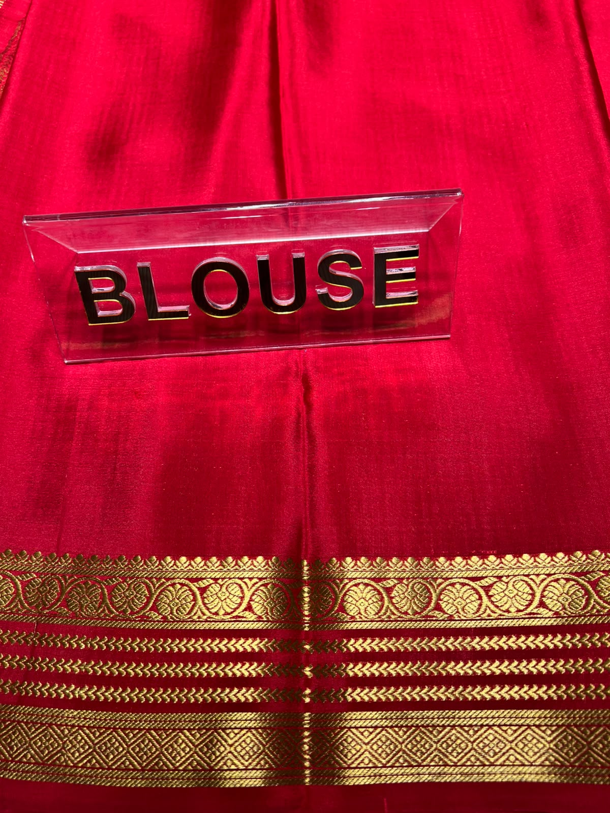 Pure Mysore Silk Saree.