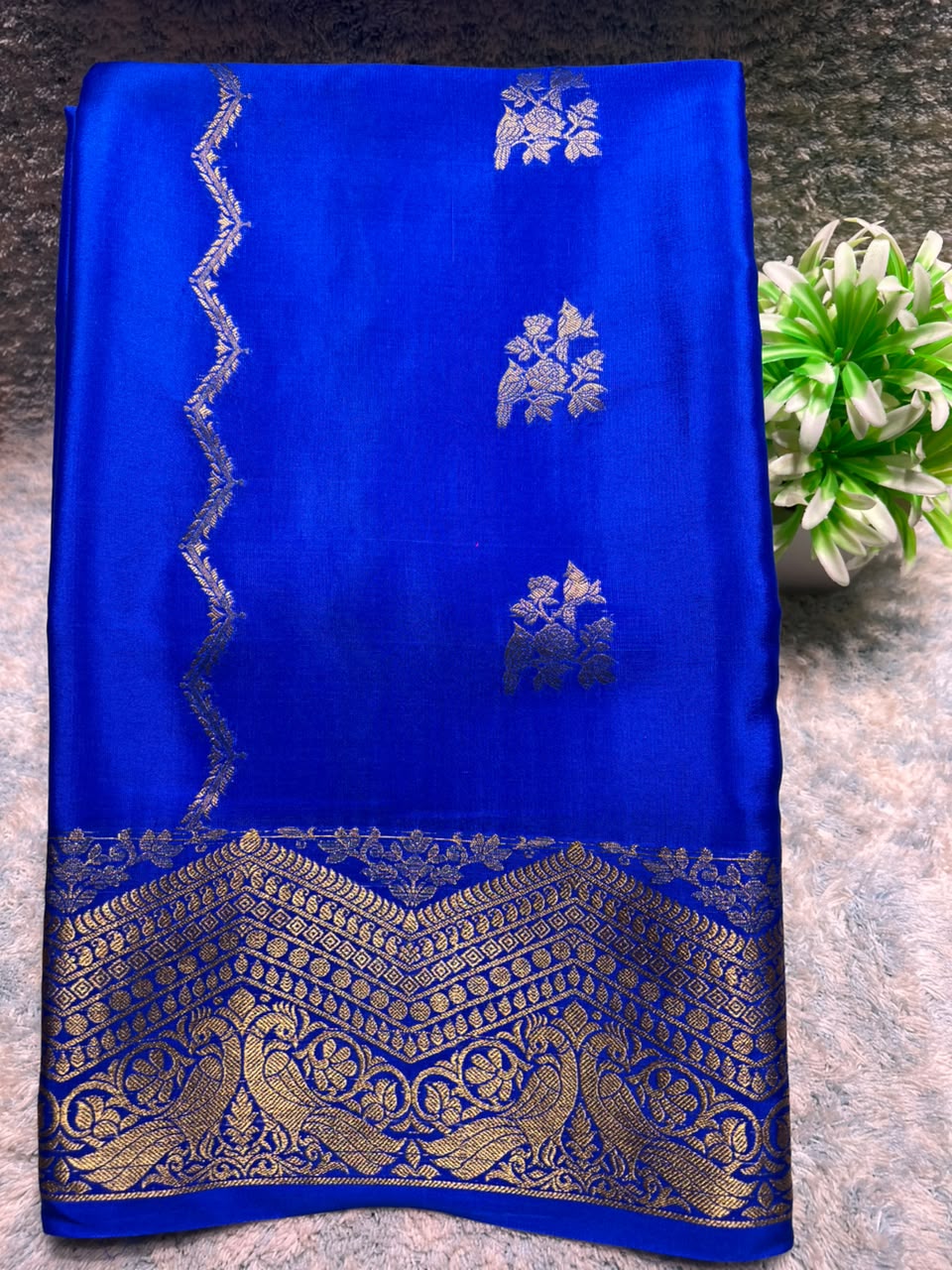 Pure Mysore Silk Saree.