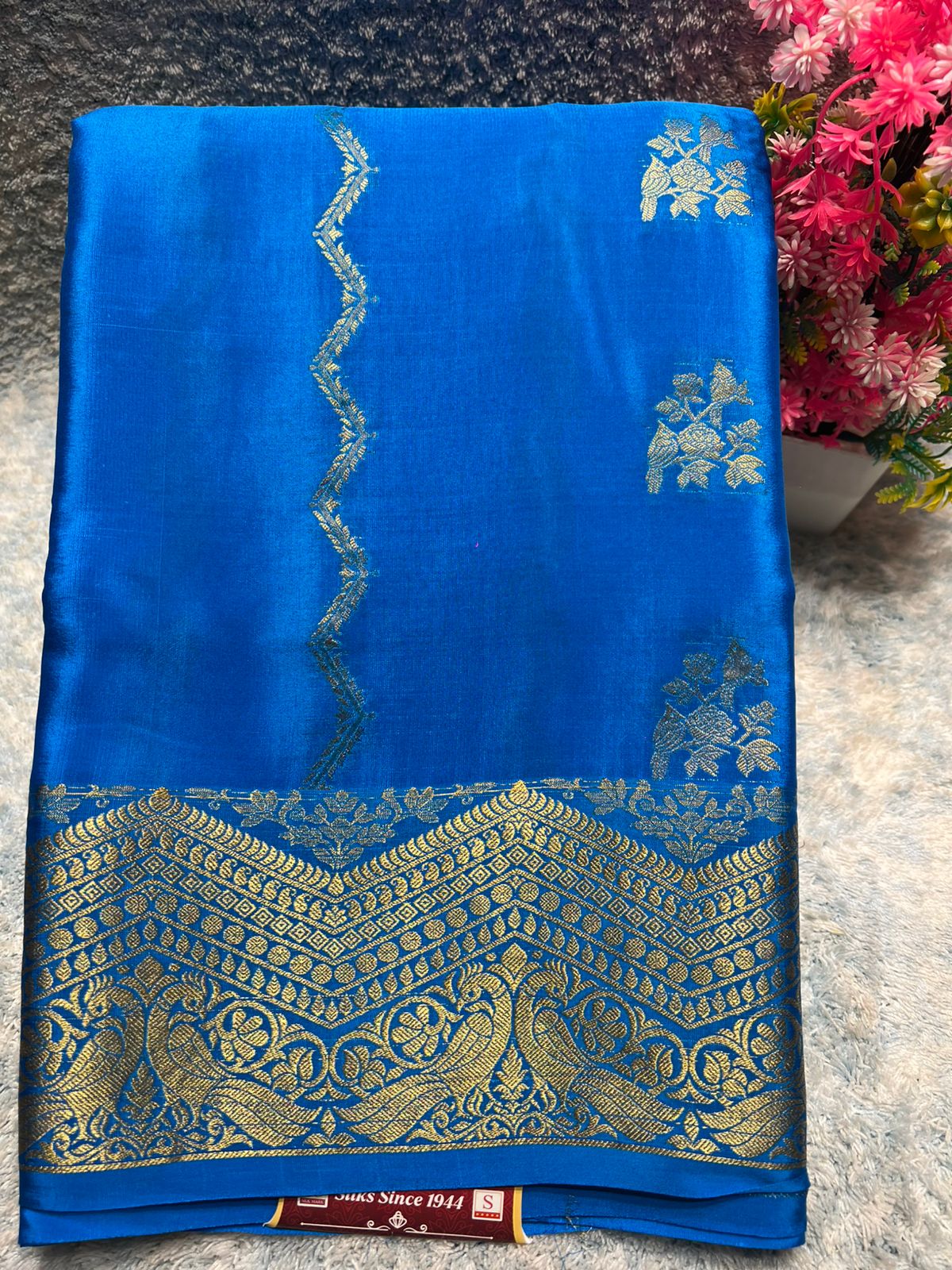 Pure Mysore Silk Saree.