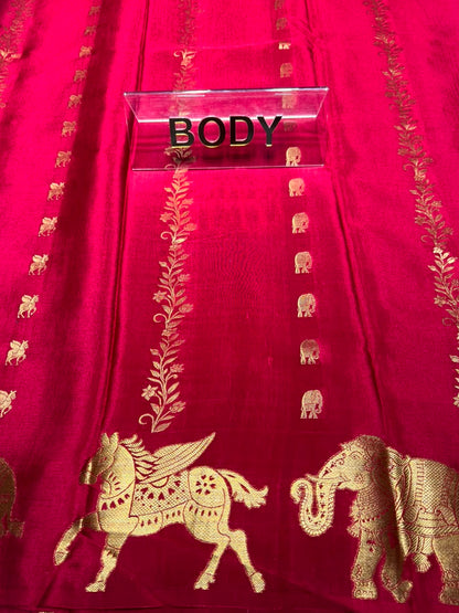 Pure Mysore Silk Saree.
