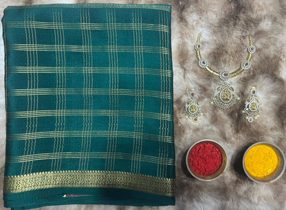Pure Mysore Silk Saree.