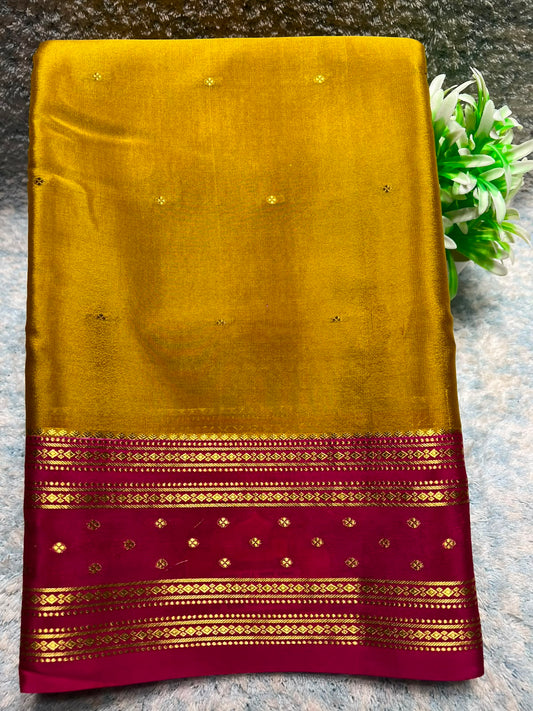 Pure Mysore Silk Saree.