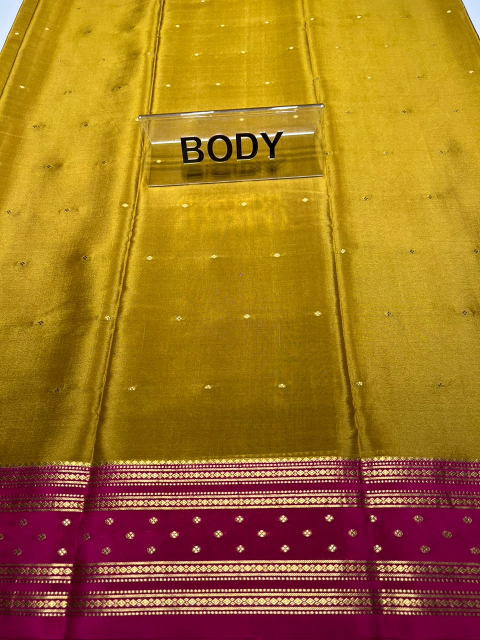 Pure Mysore Silk Saree.
